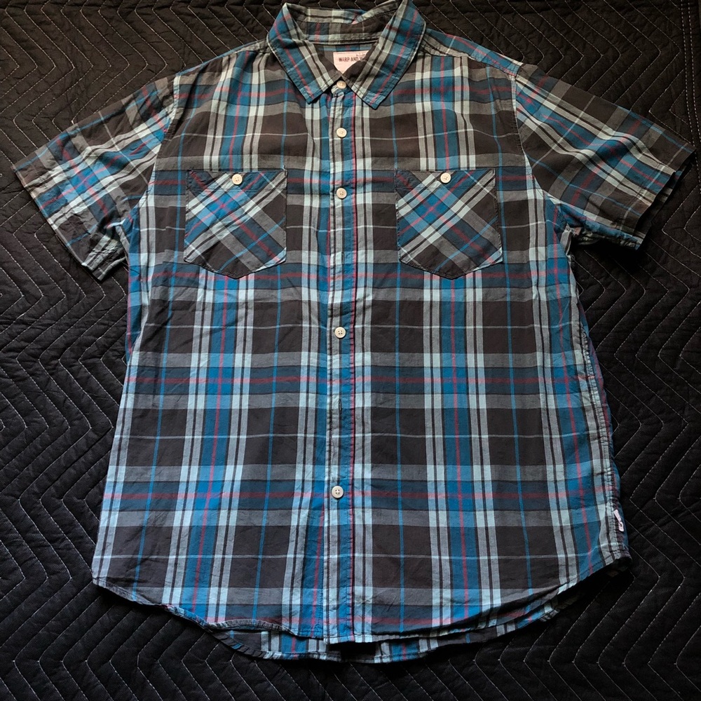 Stylish plaid shirt
